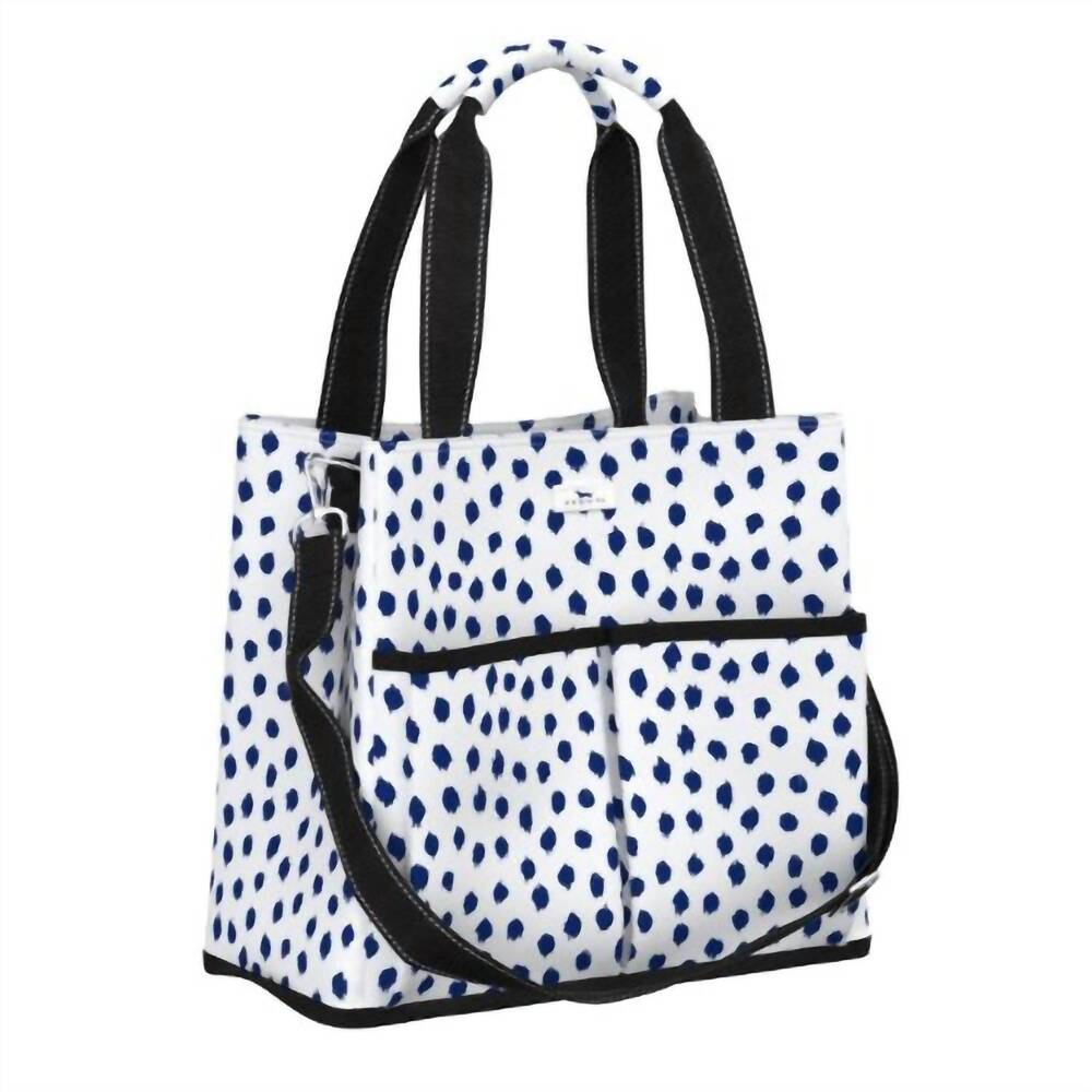 NEW SCOUT baby on board tote bag in piiter splatter